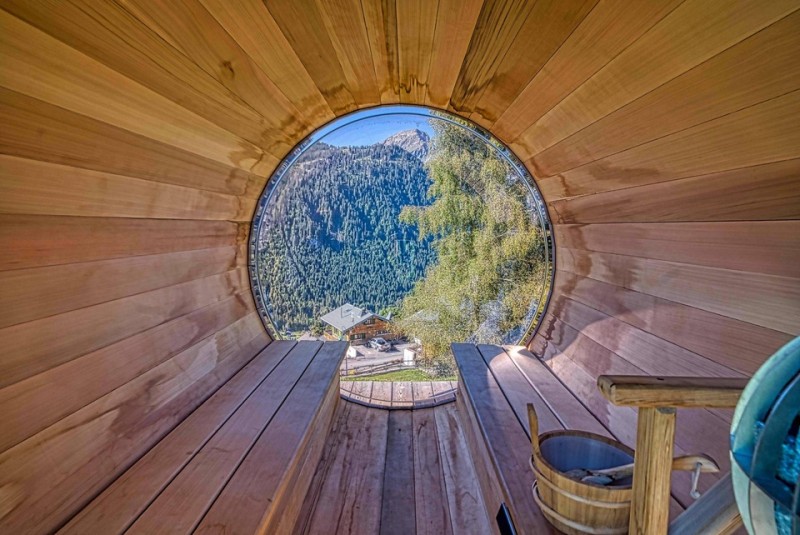 Chalet Les Oisillons Châtel Sauna 3