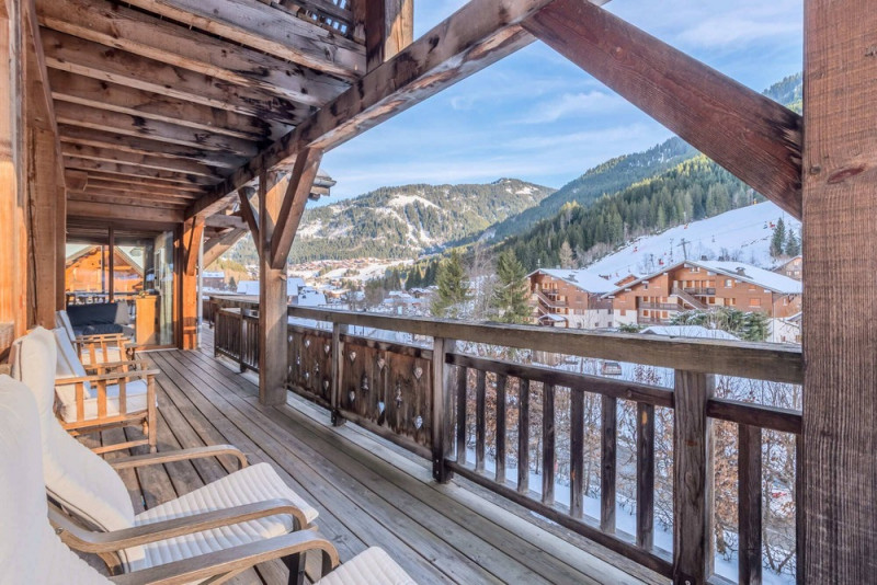 Chalet Les Romains, vue montagne, Châtel Haute-Savoie 74