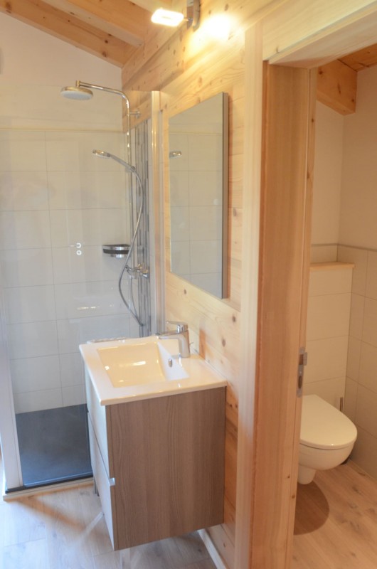Chalet les sources, bedroom 1 double bed (140x190) upstairs, Châtel France