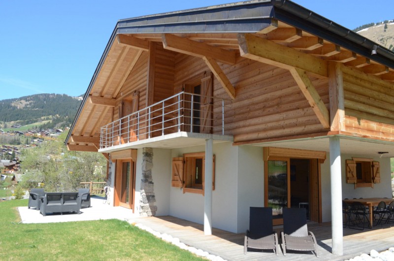 Chalet les sources, Terrasse Châtel Haute Savoie