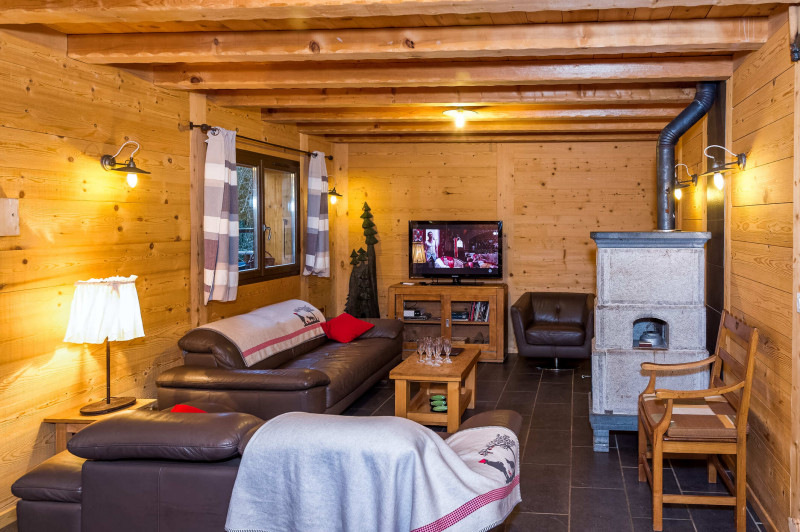 Chalet Les Vuargnes, Living room, Châtel 74390