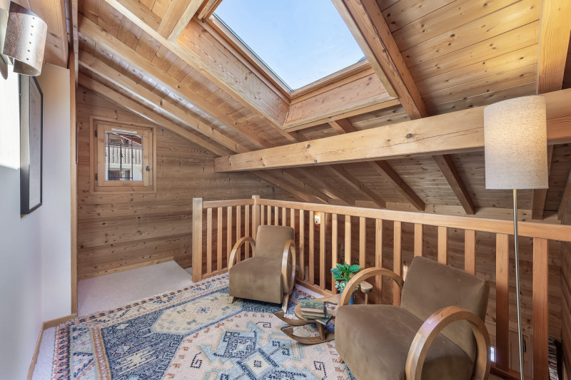 Chalet montbéliarde, coin détente, Châtel Béchigne