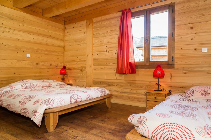 Chalet Neiges Eternelles, Bedroom 2 bed, Châtel Snowboard 74