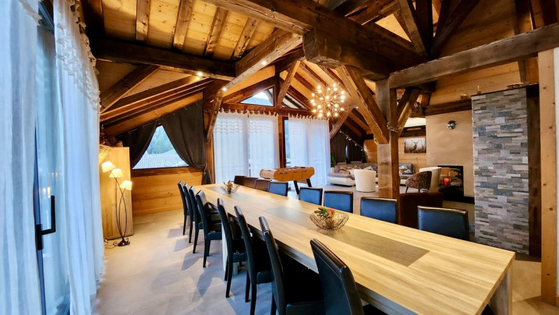 Chalet Roche Alpine, Séjour et salle à manger, La Chapelle d'Abondance Montagne