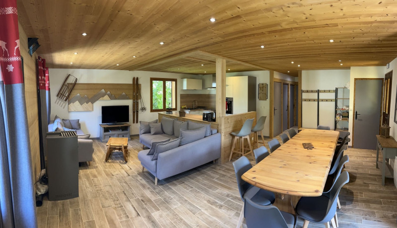 Chalet Rose des Neiges, Living room, Châtel Portes du Soleil 74