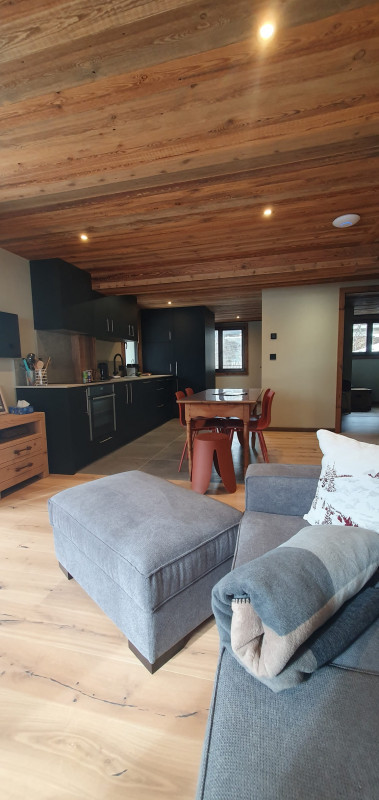 Chalet, living room, Châtel Ski