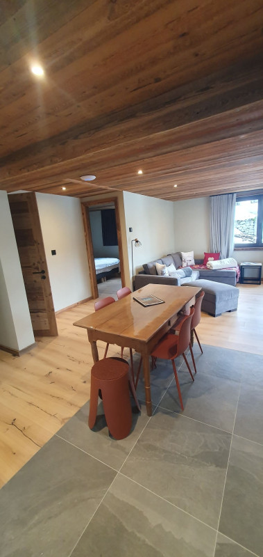 Chalet, living room, Châtel: skiing, snow, and sunshine