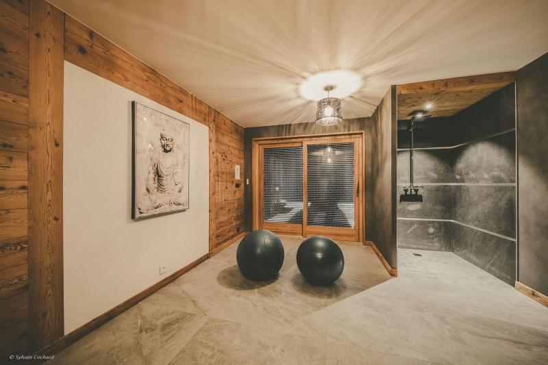 Chalet Spencer salle fitness Chatel 74