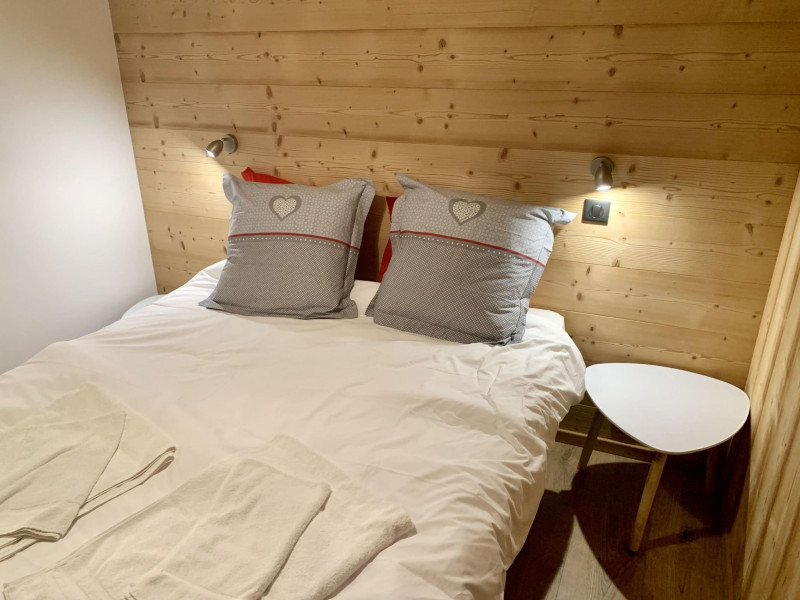 Chalet Stéphane, Bedroom double bed, Châtel 74