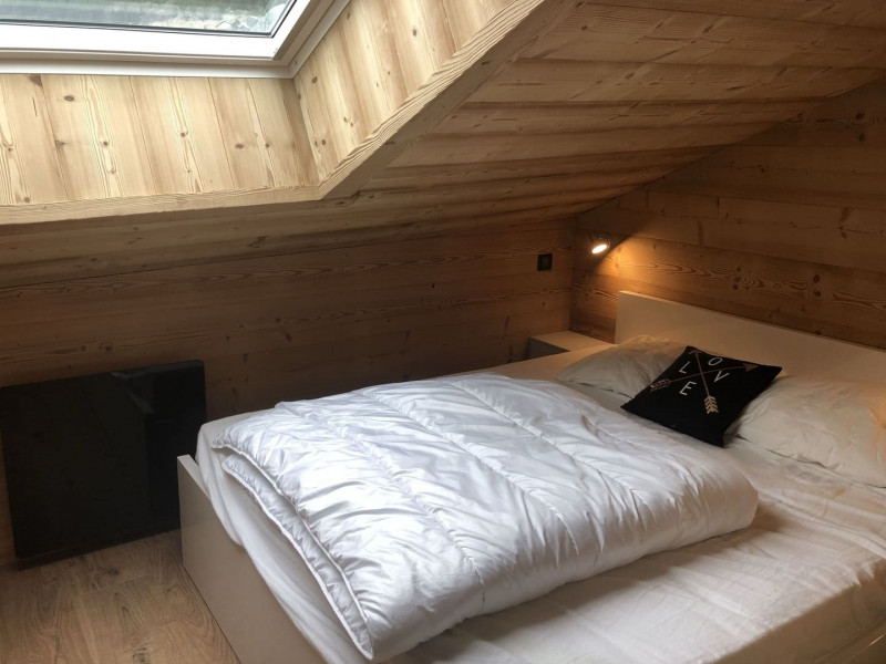 Chalet Stéphane, Chambre lit double, Châtel Ski alpin