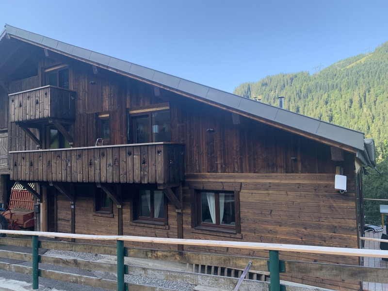 Chalet Stéphane, Vue du chalet, Châtel 74