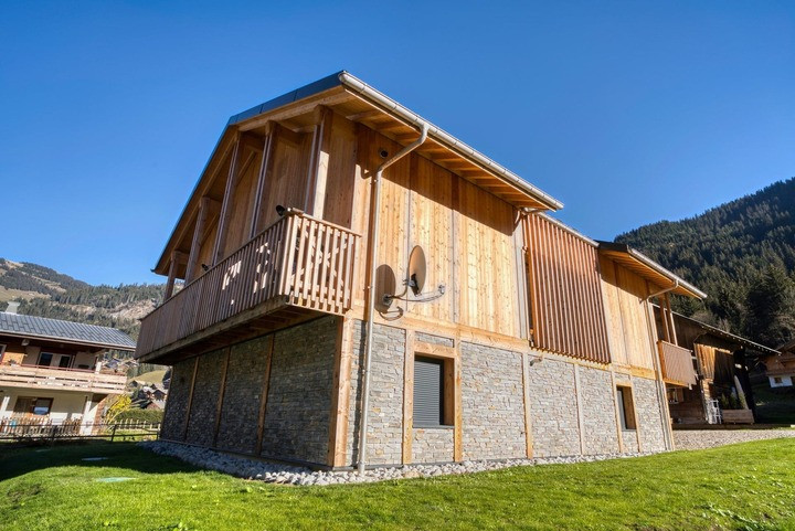 Chalet Ysaline, Chalet outside view, Châtel Snow 74