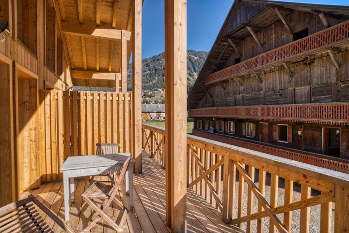Chalet Ysaline Châtel  Balcon