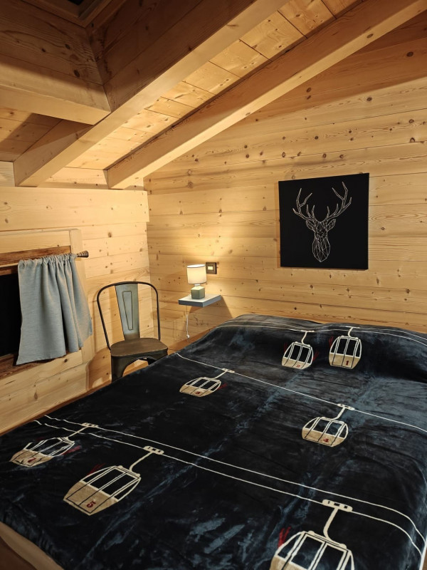 Etoile du Nant, lit double sur la mezzanine, La Chapelle d'Abondance