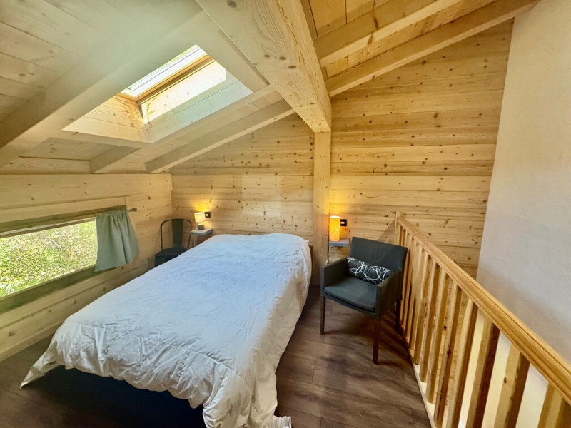 Etoile du Nant, Mezzanine avec lit double et salle de douche avec WC, Portes du Soleil 74360