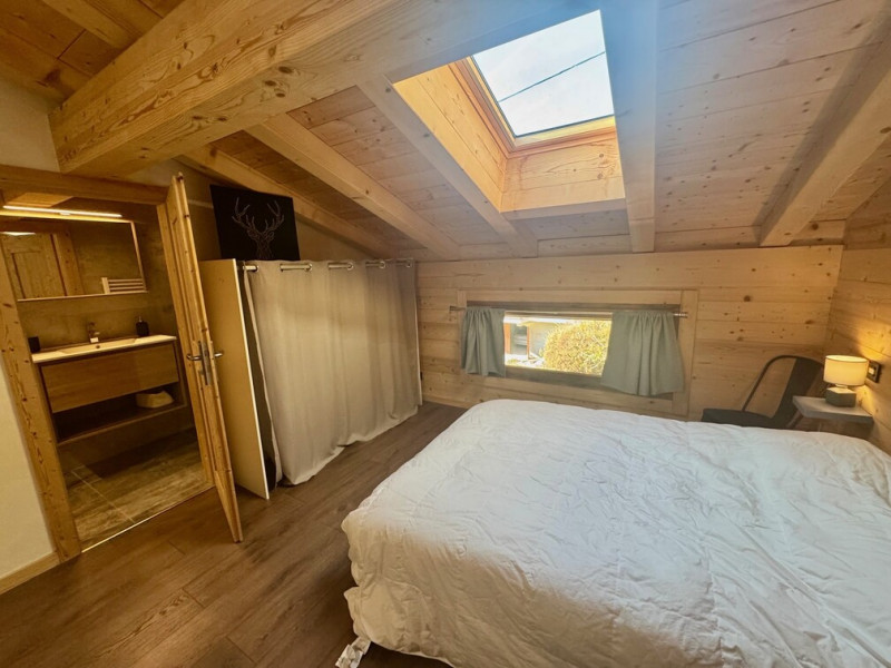 Etoile du Nant, Mezzanine avec lit double et salle de douche avec WC, Portes du Soleil Ski 74