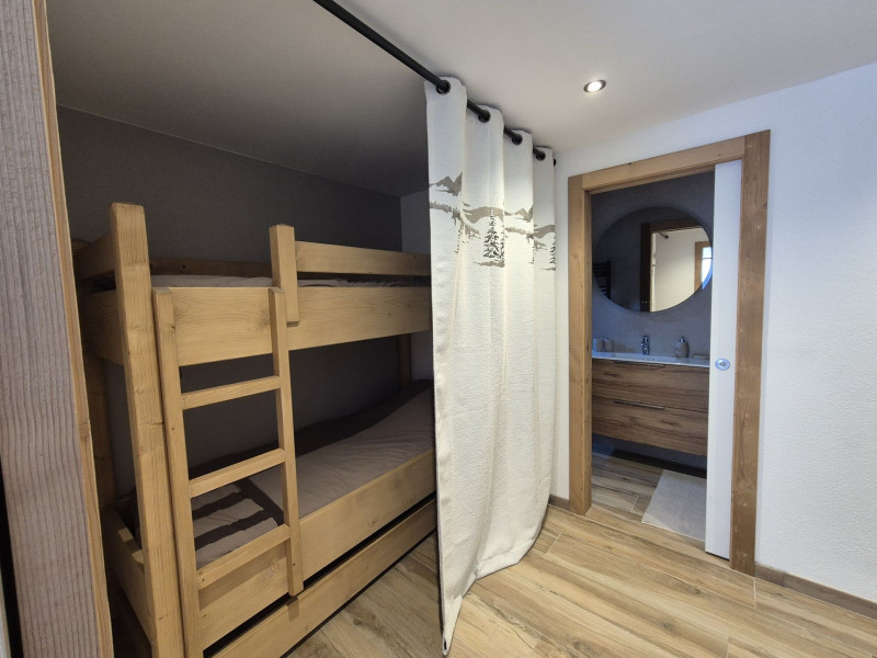 L'etincelle,  Night area with bunkbeds, Châtel Family Holiday