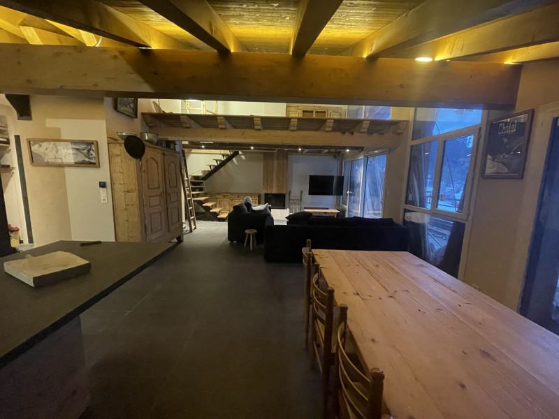 Les Loges de Celestin - dining room and lounge - Châtel Les Portes du Soleil
