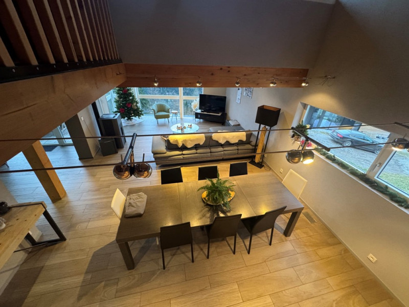 Location Chalet du Saix A, Châtel, Séjour et salle à manger Location Chalet du Saix A, Châtel, Séjour et salle à manger