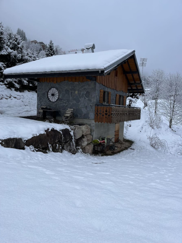 Location chalet La Fouine à Châtel, winter