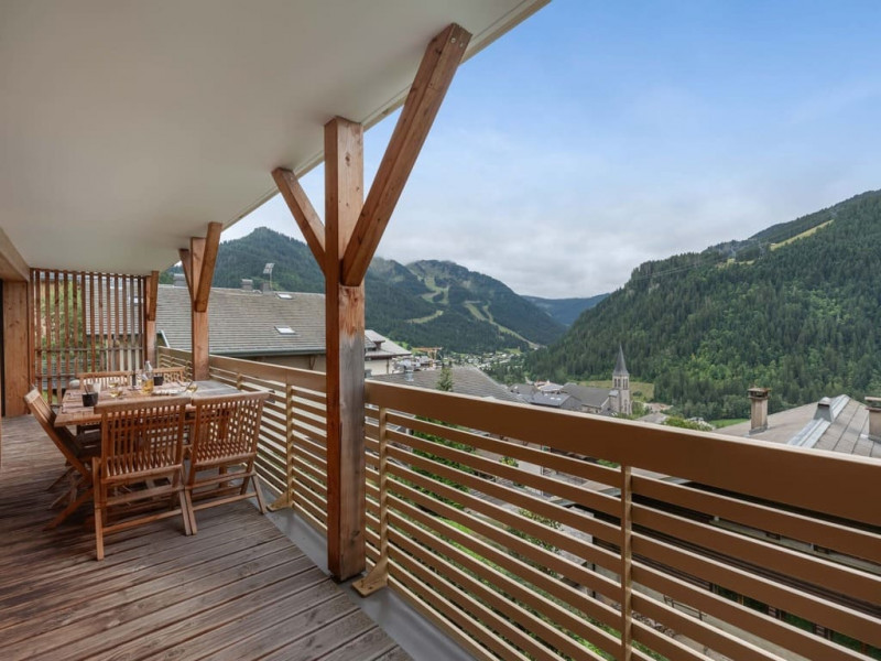 Residence 360, Apartment 16, Chatel, Balcony view, Sun Summer