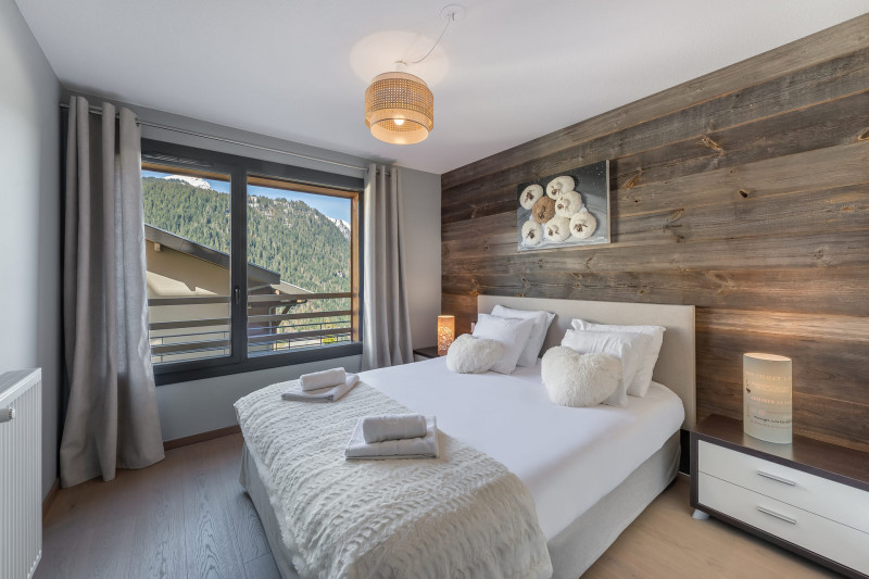 Résidence 360, Appartement n°18, Chambre 1 lit double, Châtel Portes du Soleil Résidence 360, Appartement n°18, Chambre 1 lit double, Châtel Portes du Soleil