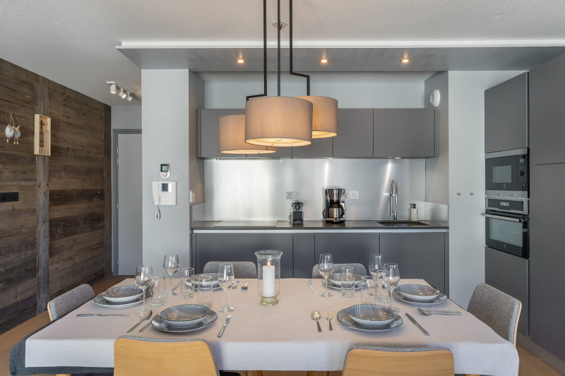 Résidence 360, Appartement n°18, Cuisine, Châtel Réservation Résidence 360, Appartement n°18, Cuisine, Châtel Réservation