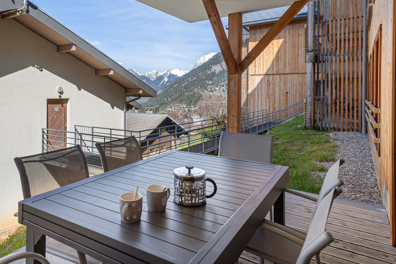 Résidence 360, Appartement n°18, Extérieur avec terrasse, Châtel Vacances au ski Résidence 360, Appartement n°18, Extérieur avec terrasse, Châtel Vacances au ski