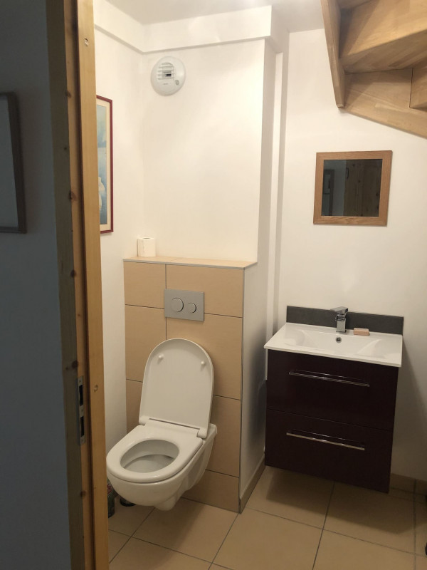 Résidence 4 éléments, appartement 31 A, toilette, Châtel Réservation
