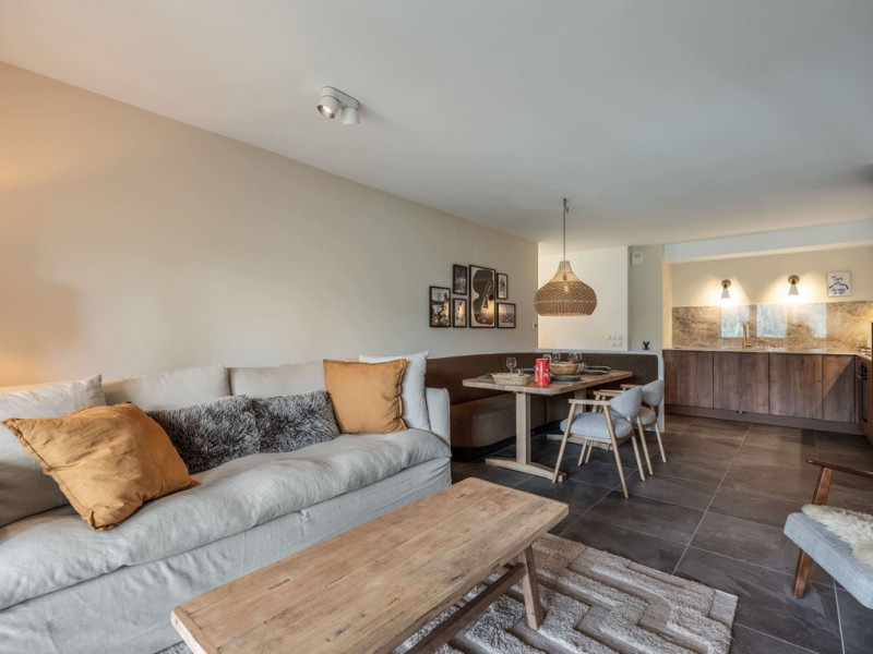 Residence ALCHIMIE, apartment 11B, living room, Châtel Booking family mountain vacations