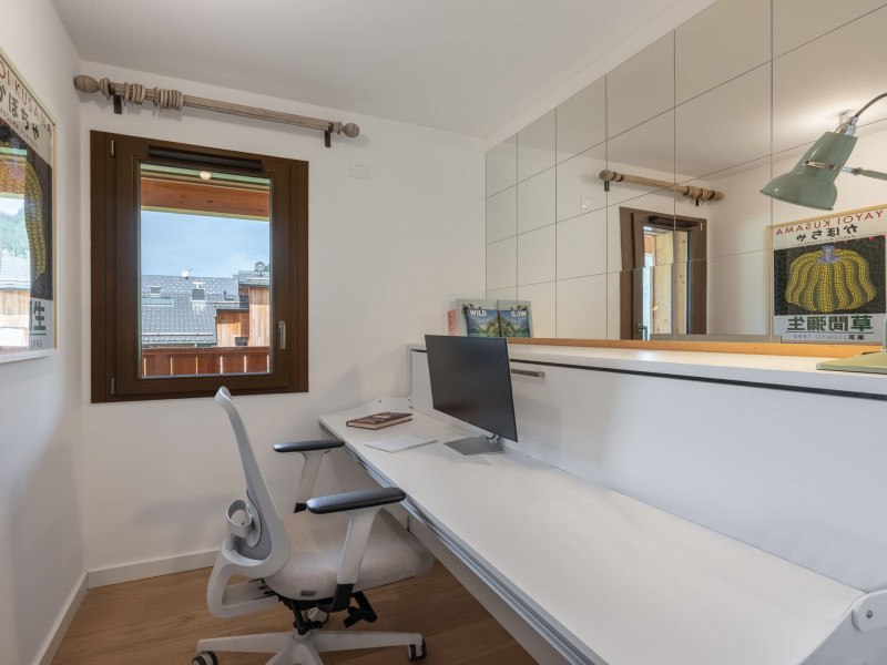 Résidence Alchimie, Appartement B23, Bureau, Châtel télétravail