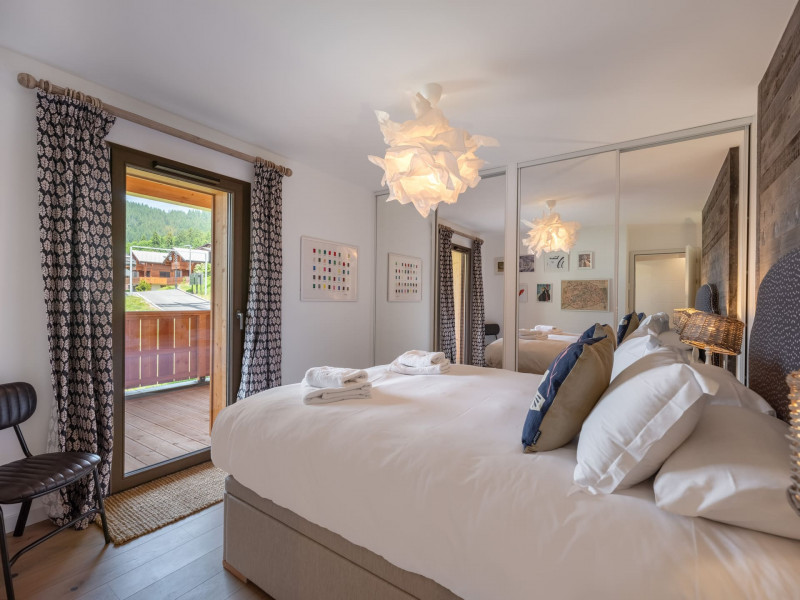 Résidence Alchimie, Appartement B23, Chambre double avec accès terrasse, Châtel