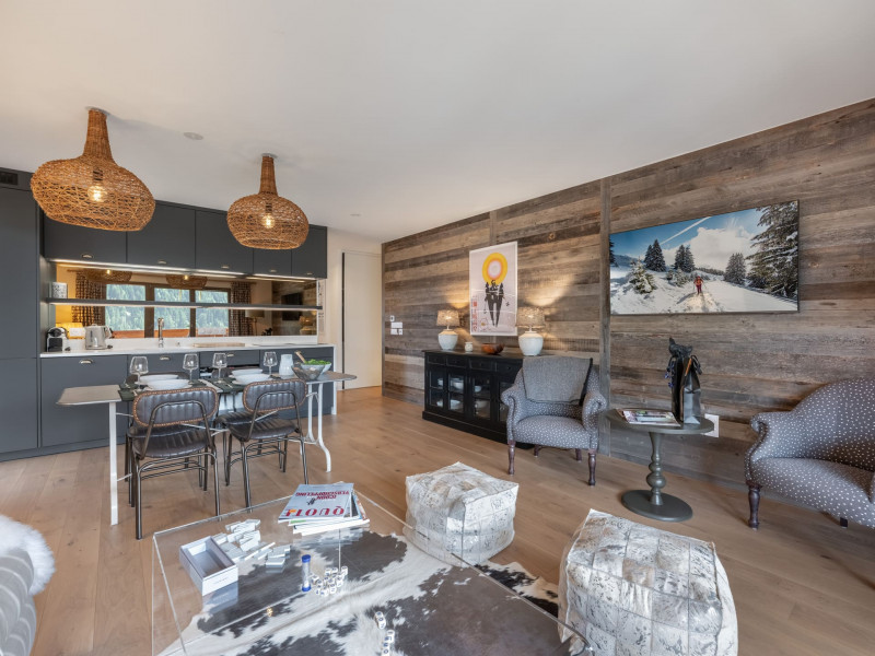 Résidence Alchimie, Appartement B23, Séjour, Châtel Réservation