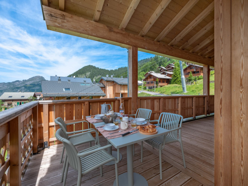 Résidence Alchimie, Appartement B23, Terrasse, Châtel Vacances