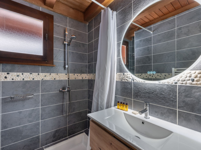 Residence Alpina, Apartment 6, Bathroom, Châtel