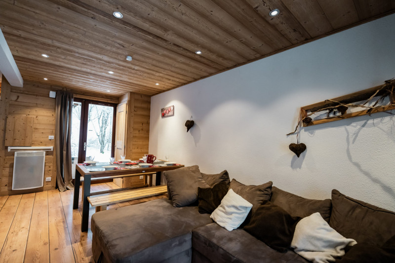 Résidence Alpina, Appartement n°8, Séjour, Châtel Réservation