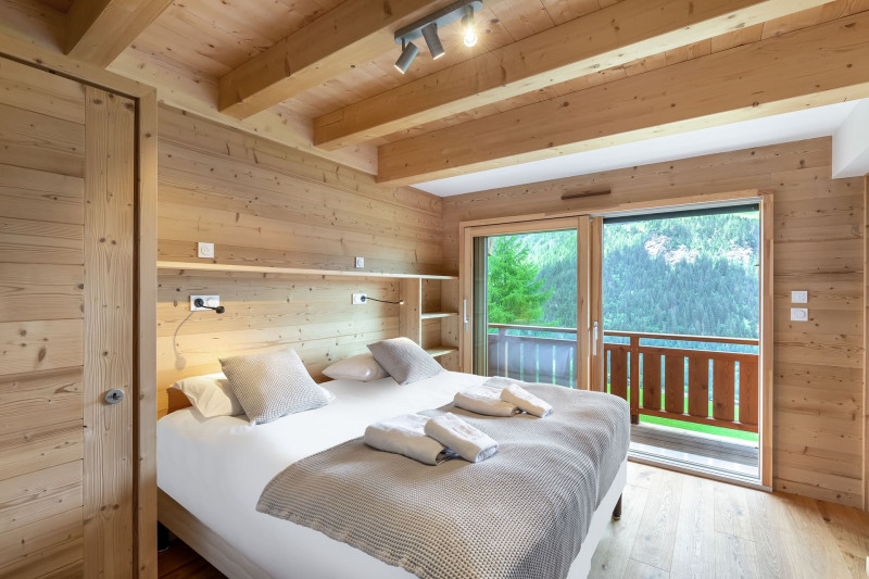 Résidence chalet de Vonnes - Appartement 10 - chambre - Châtel 74390