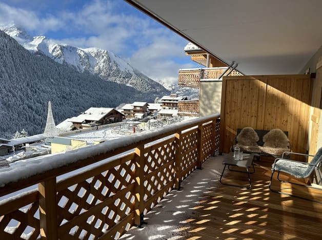 Résidence l'Alchimie, Appartement 11C, Châtel, Balcon, Location hébergement
