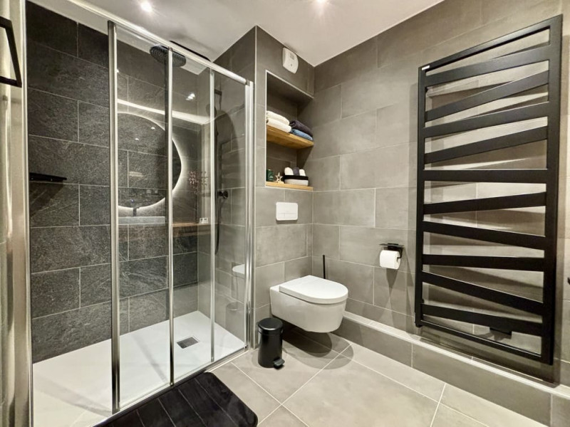 Résidence l'Alchimie, Appartement 11C, Châtel, Salle de douche, Télésiège