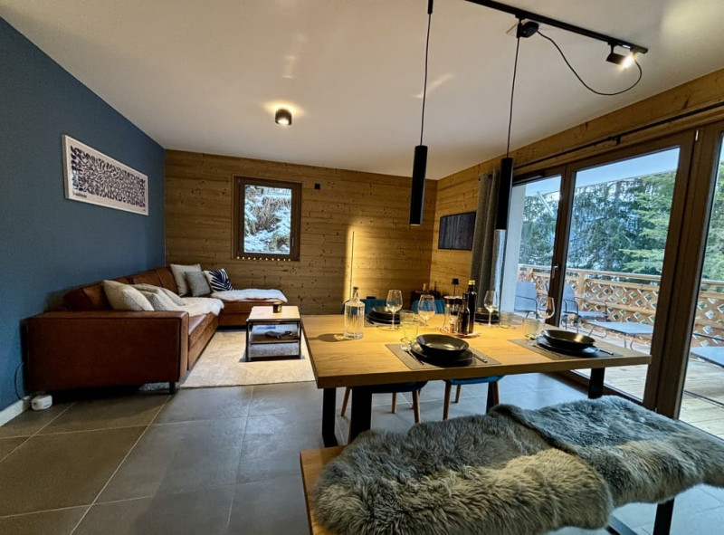 Résidence l'Alchimie, Appartement 11C, Châtel, Séjour, Haute-Savoie
