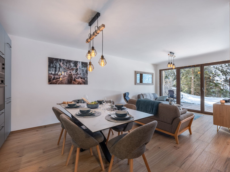 Résidence l'Alchimie, Appartement 1C, Châtel, Séjour, Forfait ski