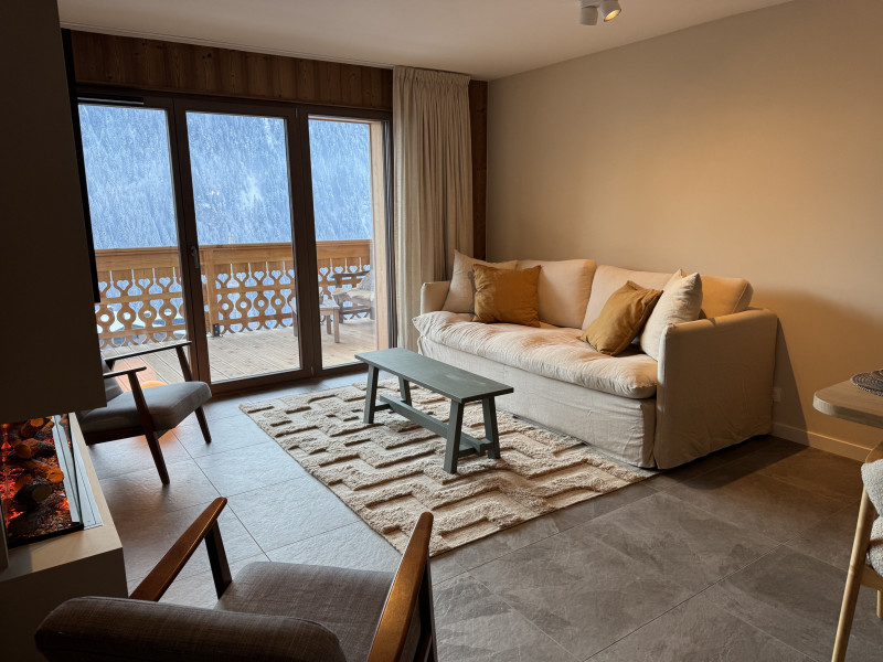 Résidence l'Alchimie, appartement B 11, salon, Châtel Les Portes du Soleil