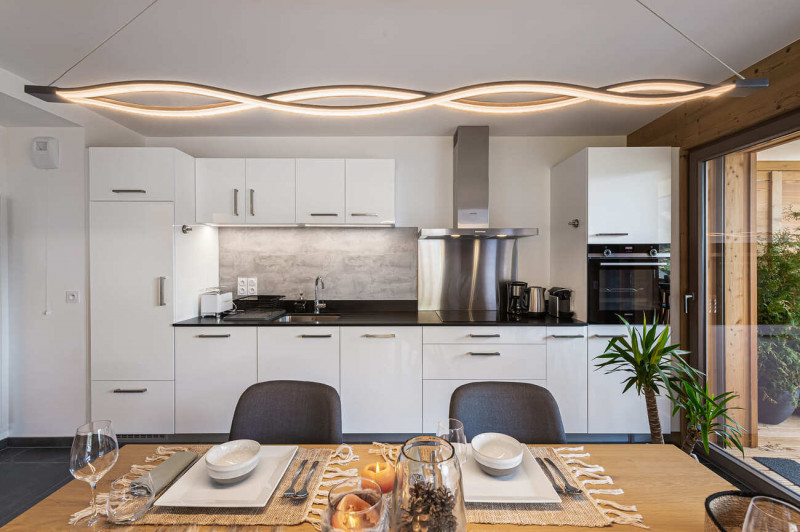 Residence l'Alpujarra, apartment 303,  Kitchen equiped,  Châtel Raclette with family