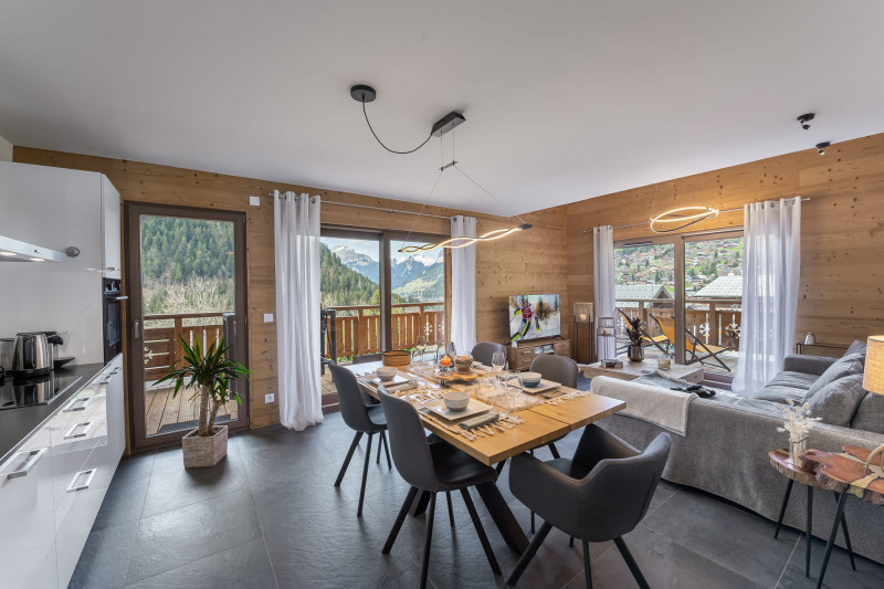 Residence l'Alpujarra, apartment 303, Living room, Châtel Portes du Soleil