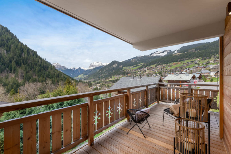 Residence l'Alpujarra, apartment 303, Terrace with mountain view, Châtel
