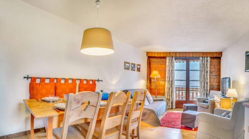 Residence la Tovassière, Petit Châtel, Living and dining room, Ski lift