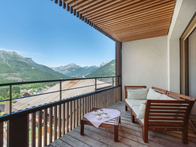 Residence Le Lion d'Or, Apartment 12, Chatel, Balcony with view, Chatel reservation
