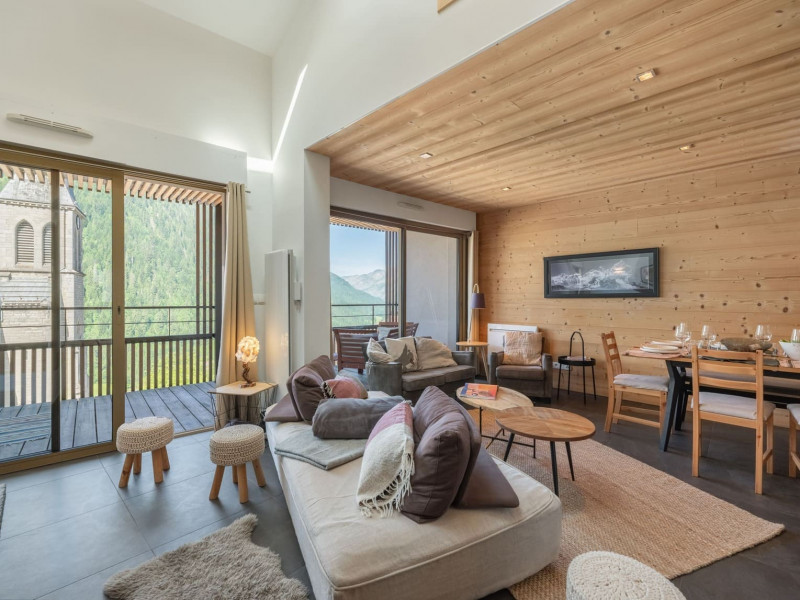 Residence Le Lion d'Or, Apartment 12, Chatel, Living room, Skiing area