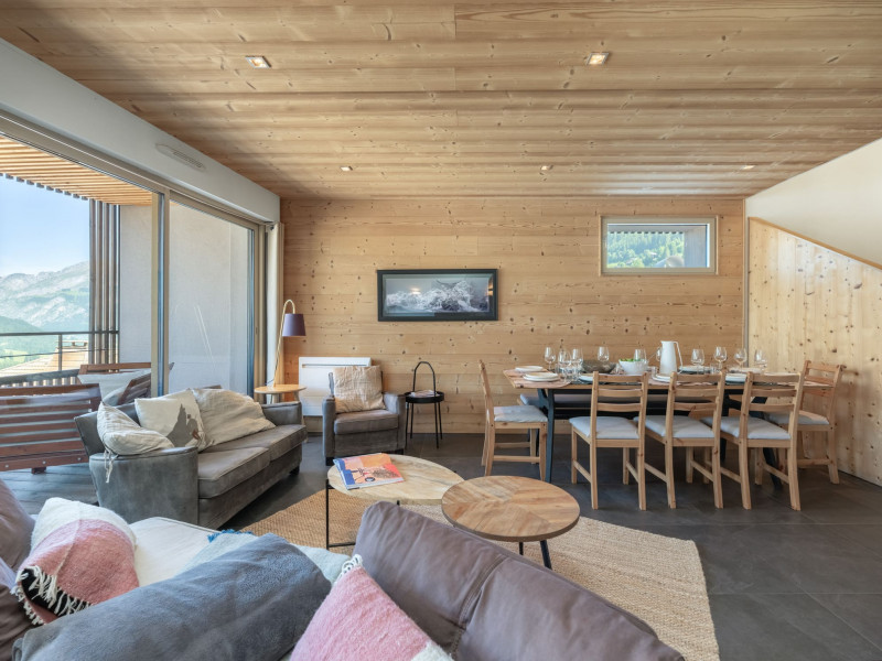 Residence Le Lion d'Or, Apartment 12, Chatel, Living room, Nature break