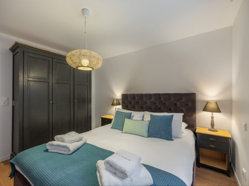 Residence Le Lion d'Or, Apartment 4, Châtel, Double bedroom, Prestige accommodation